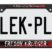 Freddy Black Metal Standard Size License Plate Frame image 5