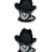 Freddy Krueger Chrome Emblem Minis image 1