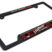 Freddy Black Open Corners Plastic License Plate Frame image 4