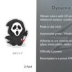 Ghost Face Cute Decal 2-Pack image 3