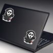 Ghost Face Cute Decal 2-Pack image 5