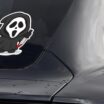 Ghost Face Cute Decal 2-Pack image 2