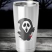 Ghost Face Cute Decal 2-Pack image 8