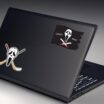 Ghost Face Crossbones Decal 2-Pack image 5
