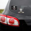 Ghost Face Crossbones Decal 2-Pack image 2