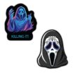 Ghost Face Neon Decal 2-Pack image 1