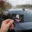 Ghost Face Crossbones Decal 2-Pack image 6