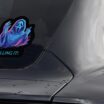 Ghost Face Neon Decal 2-Pack image 9
