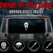 Ghost Face Large Mask Decal image 4