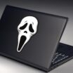Ghost Face Large Mask Decal image 6