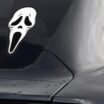 Ghost Face Large Mask Decal image 2