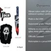 Ghost Face Horror Decal 4-Pack image 3