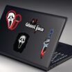 Ghost Face Horror Decal 4-Pack image 8