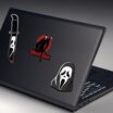 Ghost Face Classic Decal 3-Pack image 10