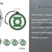 Green Lantern Air Fresheners 6-Pack image 6