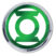 Green Lantern Chrome Emblem image 1