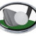 Golf Iron Chrome Emblem image 1