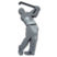 Golfer Male Chrome Emblem image 1