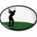 Male Golfer 3D Decals 3-pack image 6