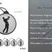 Golf Swing Air Freshener 6-Pack image 3