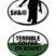 Terrible Golfer 3D Decal 2-Pack image 1