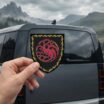House Targaryen Decals – 3 Pack image 4