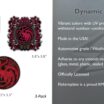 House Targaryen Decals – 3 Pack image 3