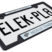 House Stark Open Corner Plastic License Plate Frame image 5