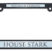 House Stark Plastic License Plate Frame image 1