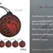 House Targaryen Sigil Air Freshener 6-Pack image 3