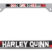 Harley Quinn License Plate Frame image 1