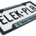 House Velaryon Open Corner Plastic License Plate Frame image 5