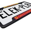Harry Potter Gryffindor Black Open License Plate Frame image 5