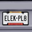 Harry Potter Gryffindor Black Open License Plate Frame image 2