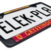 Harry Potter Gryffindor Black Standard License Plate Frame image 5