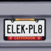Harry Potter Gryffindor Black Standard License Plate Frame image 2