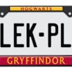 Harry Potter Gryffindor Black Standard License Plate Frame image 1