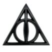 Deathly Hallows Black Metal Emblem image 1