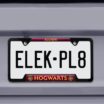 Harry Potter Alumni Black Open License Plate Frame image 2