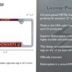 Harry Potter Alumni Chrome Open License Plate Frame image 3