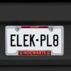 Harry Potter Alumni Chrome Open License Plate Frame image 2