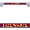 Harry Potter Alumni Chrome Standard License Plate Frame image 4