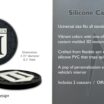 Harry Potter Hogwarts Silicone Car Coasters 2-Pack image 3
