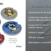 Harry Potter Houses 4-Pack Ceramic Coasters image 4