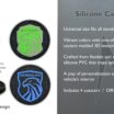 Harry Potter Hogwarts Houses Silicone Car Coasters 4-Pack image 3