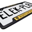 Harry Potter Hufflepuff Black Open License Plate Frame image 5