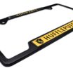 Harry Potter Hufflepuff Black Open License Plate Frame image 6