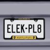 Harry Potter Hufflepuff Black Open License Plate Frame image 2