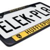 Harry Potter Hufflepuff Black Standard License Plate Frame image 5