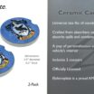 Ravenclaw 2-Pack Ceramic Coasters image 3